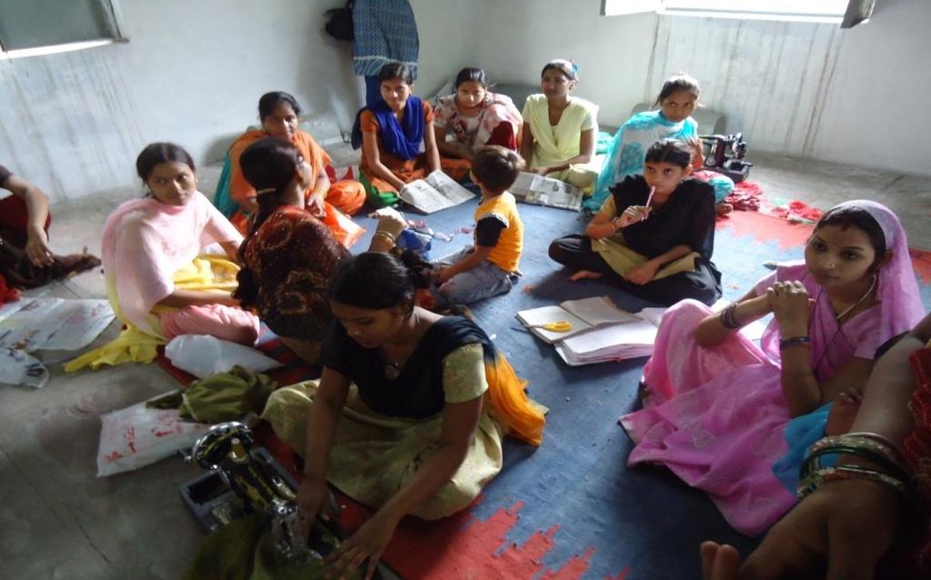 empowerment through self employment. This program has been running for 13 years 1037 women have qualified this program. 54.
