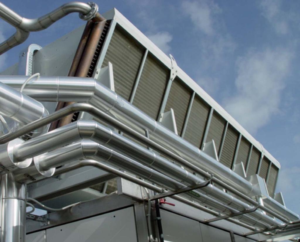 evaporators EVALED AC Solution represents the range of hot/cold water evaporators utilizing
