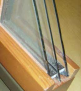 It can also reduce heat gain, with the right choice of glass,