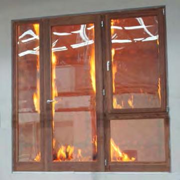 Bushfire Materials which can be used for windows & doors at different BAL-Levels: BAL-40 or *Completely protected by bushfire shutter