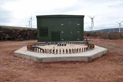 We ve also facilitated delivery by sea of turbines to an onshore coastal wind farm, including construction of a marine offloading facility.