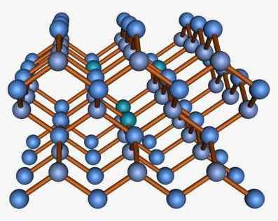 It really isn't electronic properties that make silicon so special: It is incredibly hard and strong!