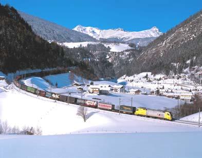 Example of intermodal quality management scheme (1) Starting Point Brenner as strongly used