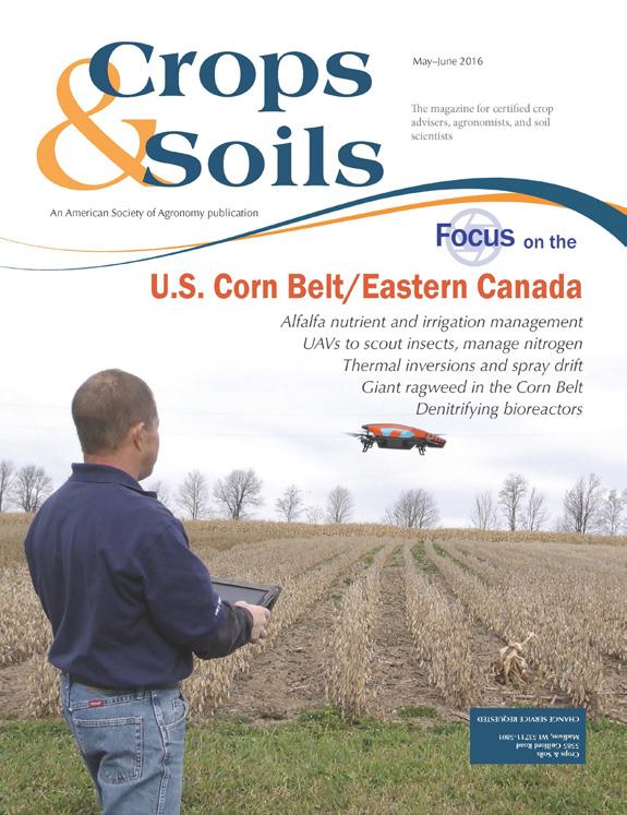 of it provided through Crops & Soils magazine, to maintain their certification.