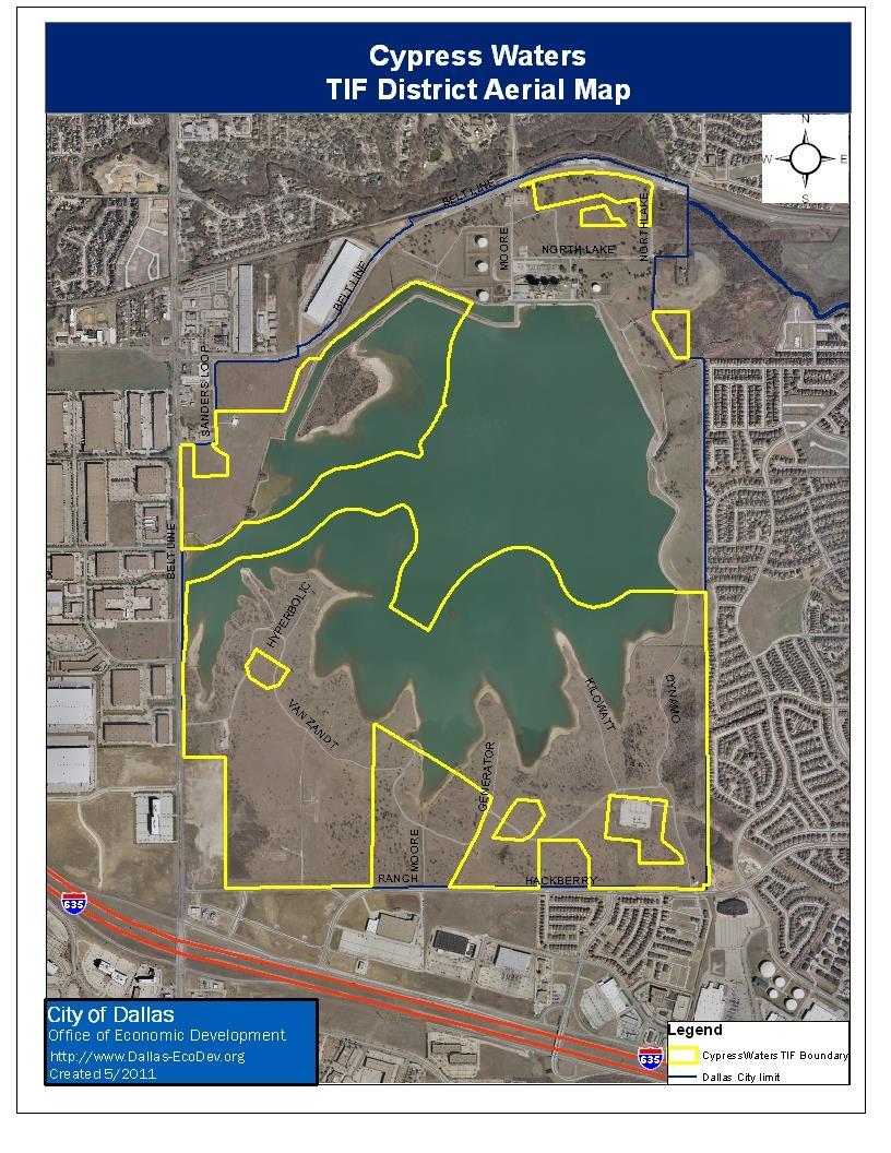 Project Update Background/Location Upon creation, entire district was under an agricultural exemption. Area is adjacent to North Lake and a former power plant.