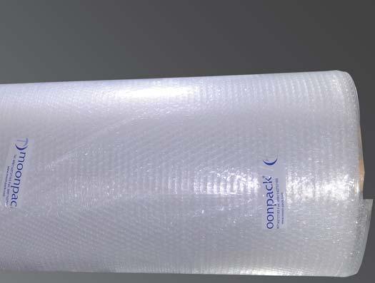 Bubble rolls are lightweight, commercial friendly, and effective in protecting against shock, abrasion and vibration.
