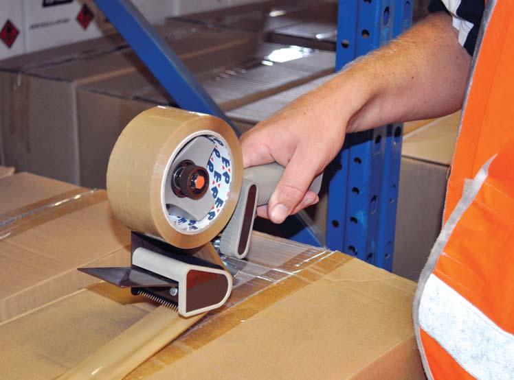 TAPING, STRAPPING OR WRAPPING DESPATCH JOB, WITH RELIABLE STOCK SUPPLIES AND