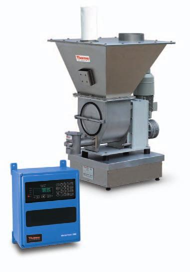Impact Weighers Thermo Scientific Ramsey DE20 Impact Weigher and DX20 Sensing Plate These unique devices are designed to continuously measure the mass flow rate and total mass of free-flowing