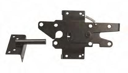 Latches are pad lockable from either