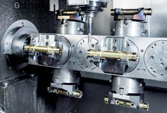 Machining Precision and maximum quality in all that we do Diehl Advantages & Attributes > Precision machining > Heterogeneous machinery > Machining of special alloys Diehl Metall Schmiedetechnik