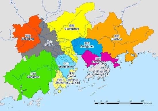 Catchment Area of the Hong
