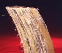 Serpentine minerals have a sheet or layered structure while amphiboles have a chain-like structure. Chrysotile, amosite, and crocidoilite are the three commercially important types of asbestos.