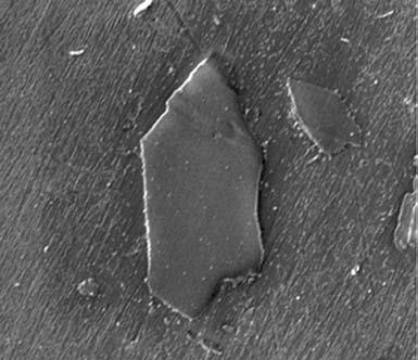 Figure SEM images of AA050 after anodizing for 0 min Figure 3 SEM images of AA050