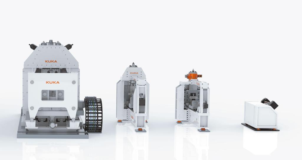 KUKA Industries supplies the machine perfectly tailored to your requirements KUKA Industries can friction weld even the most difficult customer components.