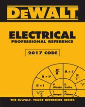 DeWALT Electrical Professional Reference - 2017