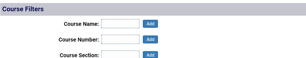 Step (1): Filters Survey Focus, Type, and Status should be kept to the default settings. You can adjust the Survey Close Date Range to capture the semester(s) from which you want to pull the data.