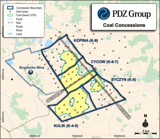 Significant Reserve Potential 680 Million tonnes of the current inferred Coal Resource is contained within 3 high quality coal seams 391 Seam 379 Seam 382 Seam 327 Million tonnes 190 Million tonnes