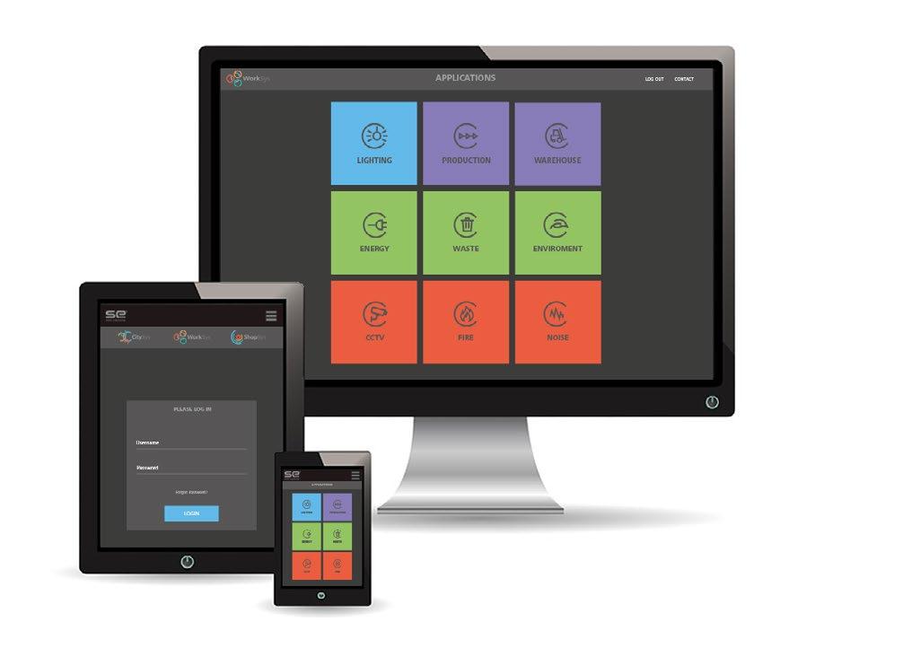 OUR BENEFITS WEB APPLICATION Why implement smart technology The software can be applied simply by WorkSys uses a widget system where into your working place?