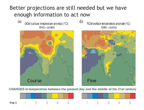 Addressing Vulnerability to Climate Variability and Climate Change - Adaptation for India Objective: To enhance the consideration of climate and