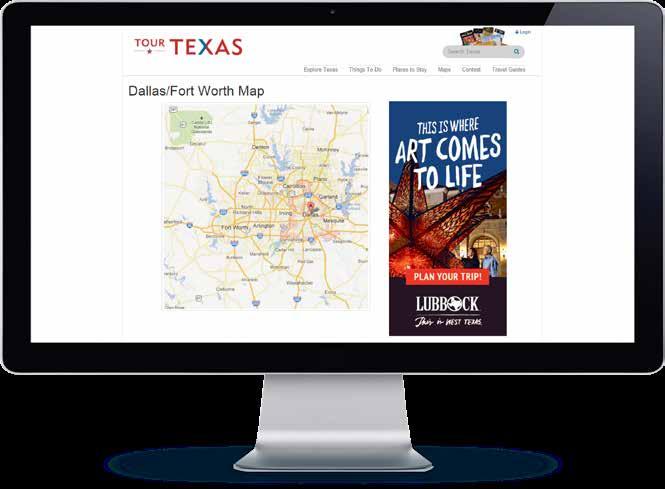 EXCLUSIVE MAP SPONSOR The Map Sponsor banner will appear on ALL individual map pages, both static and interactive. These are some of our top 10 most visited pages.