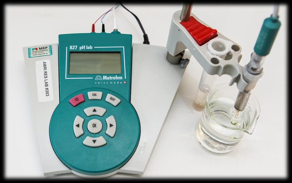 ph/ta Don t reuse buffers, cross contamination stuffs them. Calibrate as close to 20 deg as possible. Temperature correction does not adjust for the sample, titrate at 20 deg always.