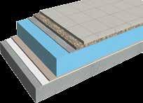 and green roof ballasted systems: The membrane is protected against any aggressive environmental