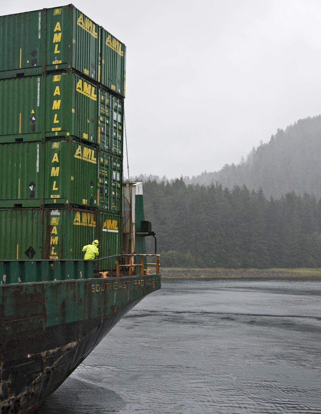 Serving more ports than any other marine carrier Alaska Marine Lines is a marine transportation company providing barge service to and from Alaska and Hawaii.