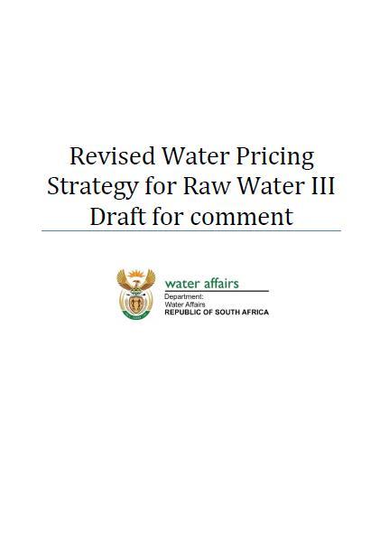 These typically include: A per m 3 charge representing the actual water price A waste water discharge charge