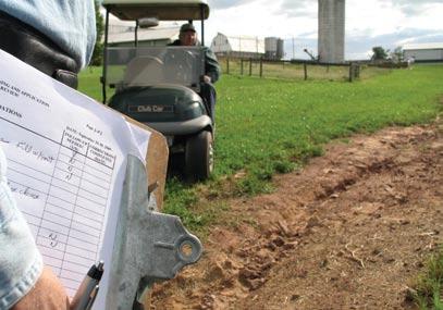 MDA specialists also conduct a visual inspection of the operation. If problems are identified, farmers are given a prescribed amount of time to make corrections.