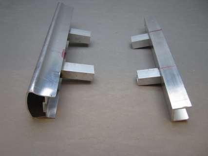 Ends of Top Rail (Brackets) 