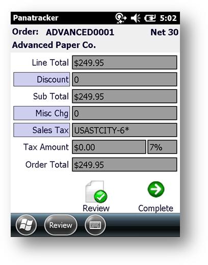 Screen 4 Complete Order: Order Summary: Read Only. Screen 5 Complete & Submit PO Ref Optional field.