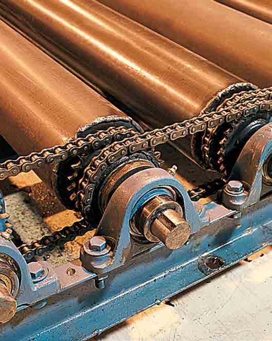 Lubrication Technology Extending Chain Life Chain stretch is a result of wear on the pin and bushing, requiring costly chain adjustments or replacement.