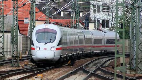 TER High-Speed Master Plan Study - Phase 1 The advantage of trains with distributed power is that they have a better transmission of driving forces, so they can take on high gradients with ease, e.g. some LGV lines in France, high-speed line Cologne Frankfurt in Germany.