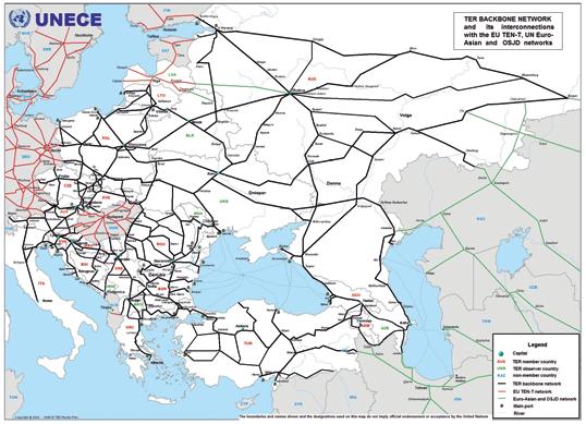 Acknowledgements The Trans-European Railway (TER) High-Speed Master Plan Study was prepared by the consultant Helmut Adelsberger (InfraConceptA) and completed thanks to the work and contributions of
