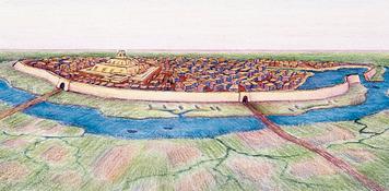 A Sumerian city-state was like a tiny country. Its surrounding walls helped protect the city against enemies. To control the water supply, Sumerians built a complex irrigation system.