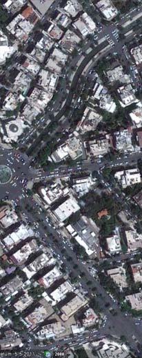 Damascus. Source: Google Maps with eye altitude 1.25 km.