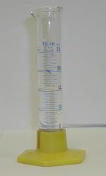The volume of a solid can be difficult to measure, so its density is determined using a different method.