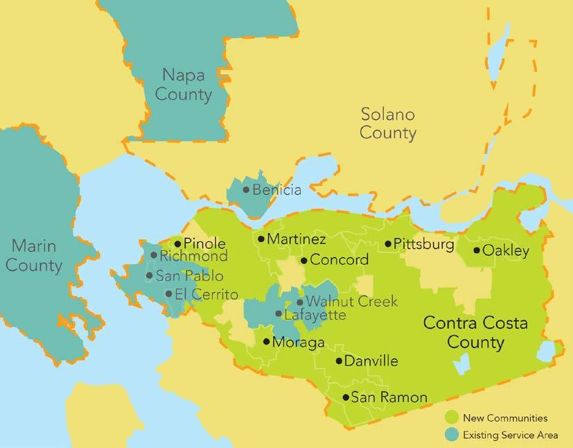 33 Member Communities Marin County + 11 cities Benicia