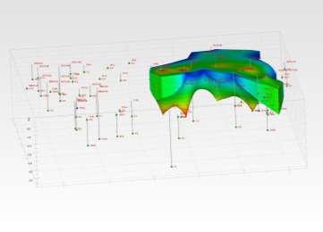 HRSC Data/3D Visualizations and Remediation Use 3D Visualization to Evaluate Remedial Options Injection design Volume