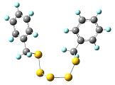 and light blue, H) The methylene H in Bz 2 S 5