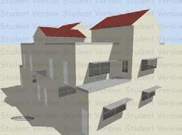 Figure 17 :- Town houses-type C (Source:- Al Hamra Real Estate RAK) The above Figure 17 shows the DB 3D view (left side) and the architectural view (right