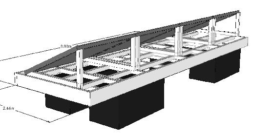 Figure 29 :-Design of Solar thermal collector installation on the sea Supplier # 2 shows the design of the solar thermal collector platform from the supplier