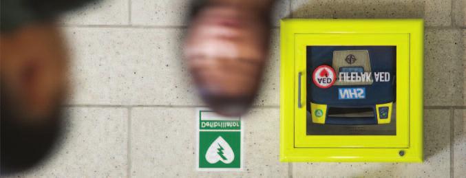 Storage For ease of access, we recommend that the unlocked defibrillator storage cabinet should be highvisibility yellow (ideal colour is RAL 1016).