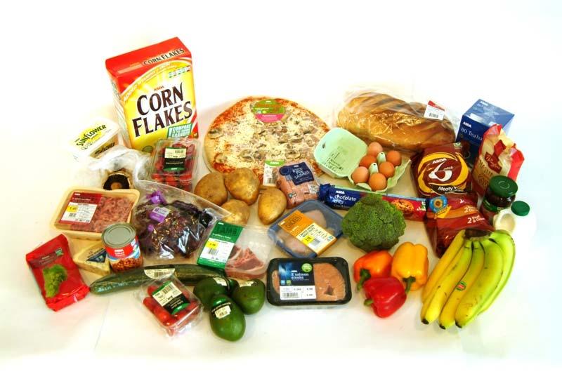 2 Analysis of ASDA Picture 1: Shopping basket from ASDA This photograph shows the products