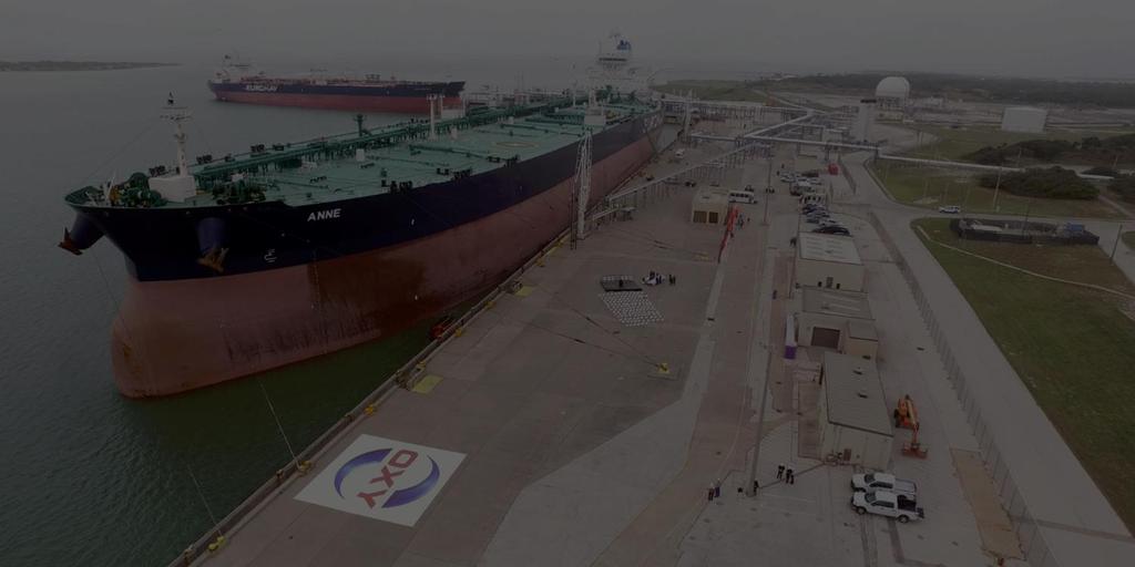 Production Transport & Realizations Corpus Christi Oil Terminal 2H18-2019 VLCC Suezmax Increasing Ingleside export capacity to 750,000 bopd > Expanding Ingleside Terminal VLCC loading capability 4Q18