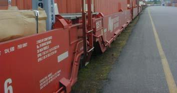 Daily dedicated service 60,000 containers/year Private terminals &