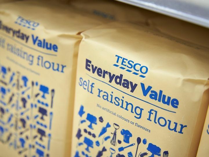 Tesco range Re-launched ranges Everyday Value,