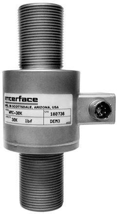Industrial Interface Products WMC Mini Load Cell Series 1,000g 10K lbf Environmentally sealed Proprietary Interface