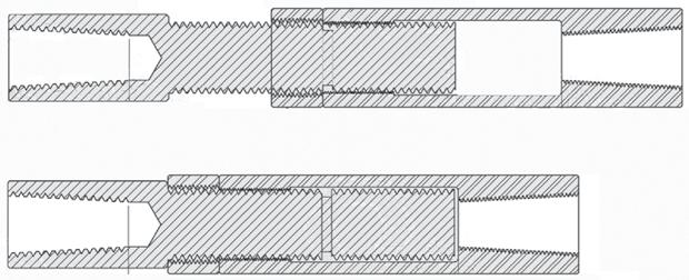 bars Product Specifications: Extension of Taper-Lock product line ccommodates rebar sizes #4 through #18 vailable in Black, Epoxy, or Galvanized Type 2 Splice Uses a two part system for connecting