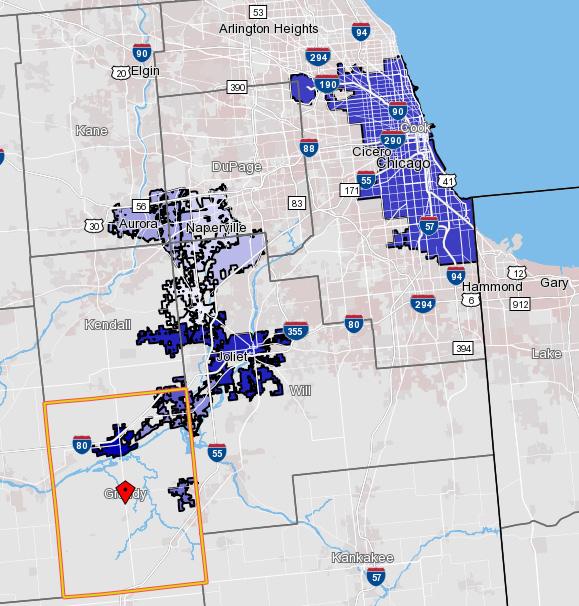 Commuting Patterns Commuting data show a powerful view of the workforce and where labor supply is located. Near three-quarters of Grundy County residents commute outside the county for work.